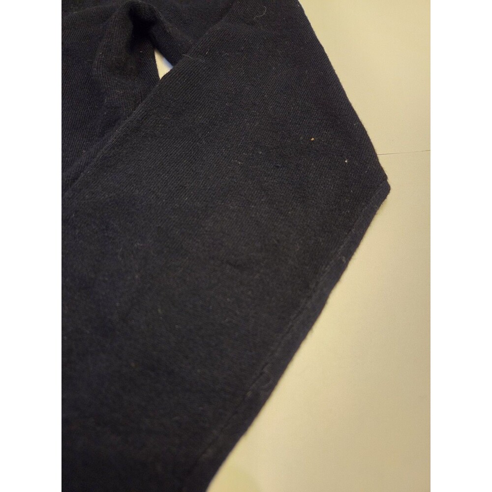 ZARA Black V-Neck Knit Sweater Women’s Size Large NWT Lightweight Minimalist - Picture 8 of 8